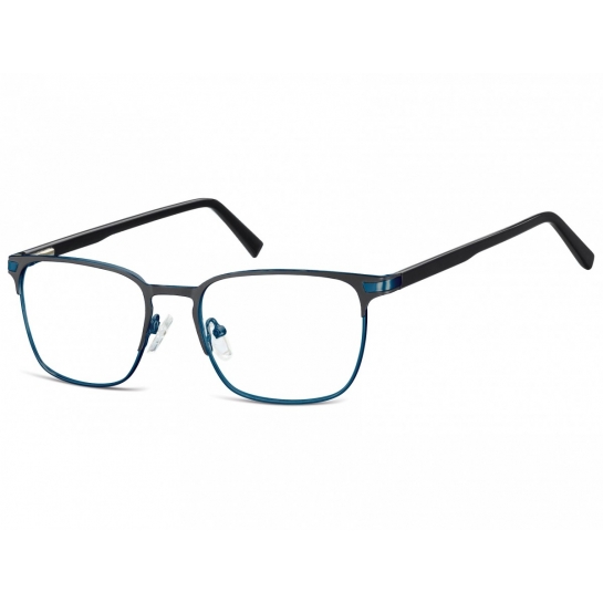 Okulary oprawki optyczne korekcyjne Sunoptic 917G niebiesko-czarne